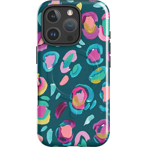 Leopard Spots by Etta Vee iPhone 16 Pro Max Magsafe Impact Case